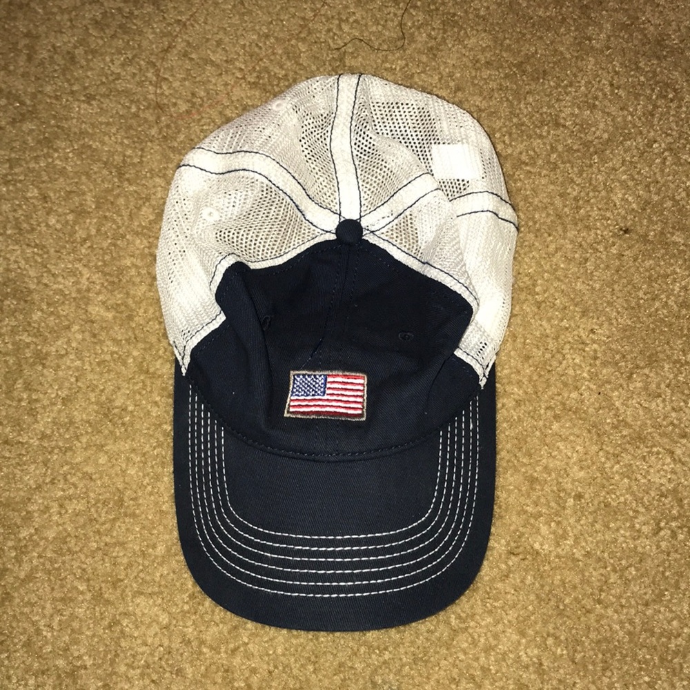 American flag baseball cap
